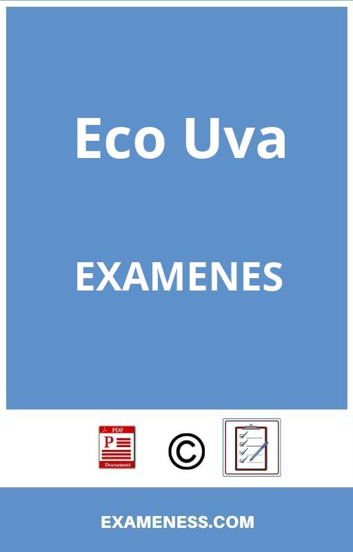 Eco Uva Examenes