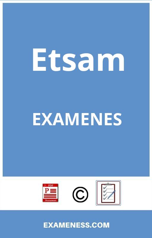 Examenes Etsam