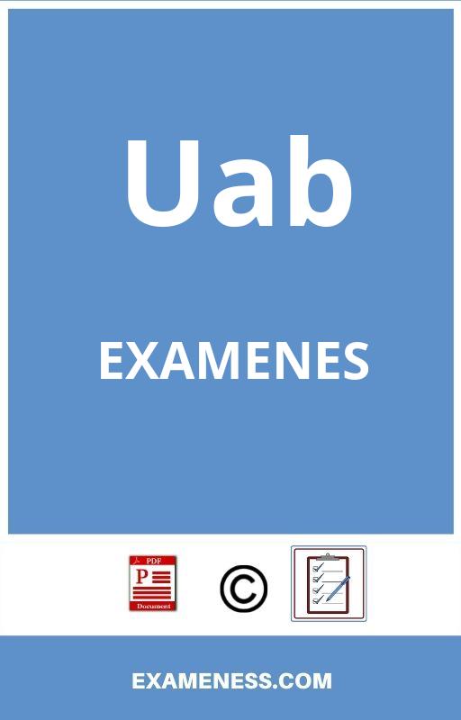Examenes Uab