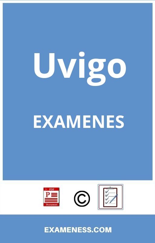 Examenes Uvigo